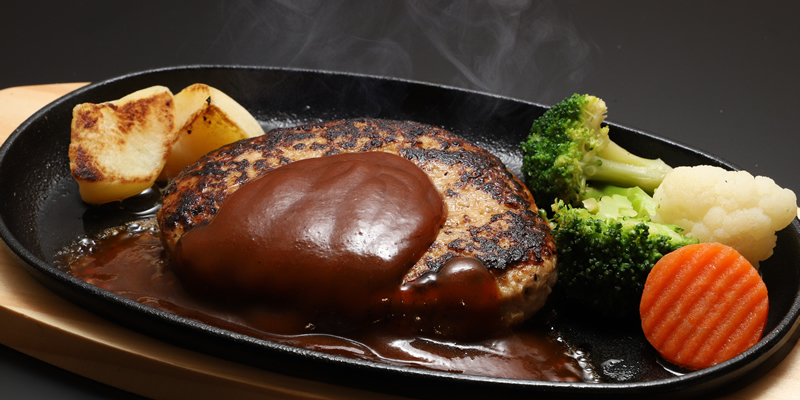 山形県産三元豚ハンバーグ