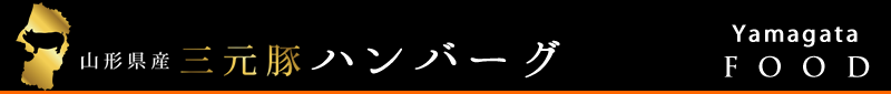 山形県産三元豚ハンバーグ