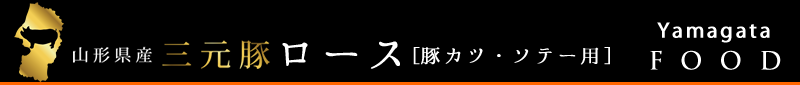 山形県産三元豚ロース
